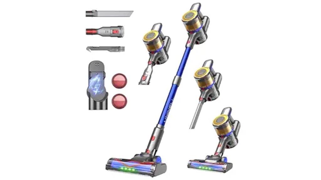 cordless vacuum 60 minute runtime