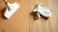 cork floor cleaning methods