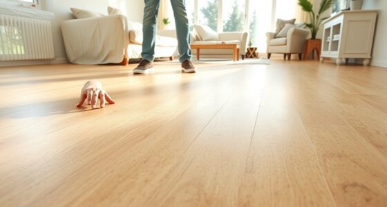 cork floor move in reset