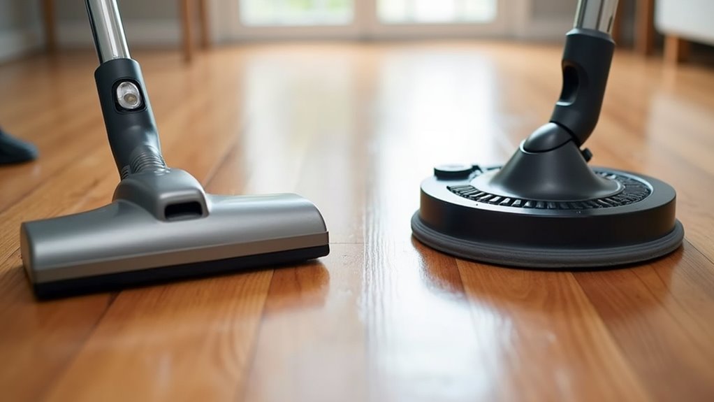cylindrical disc hardwood cleaning