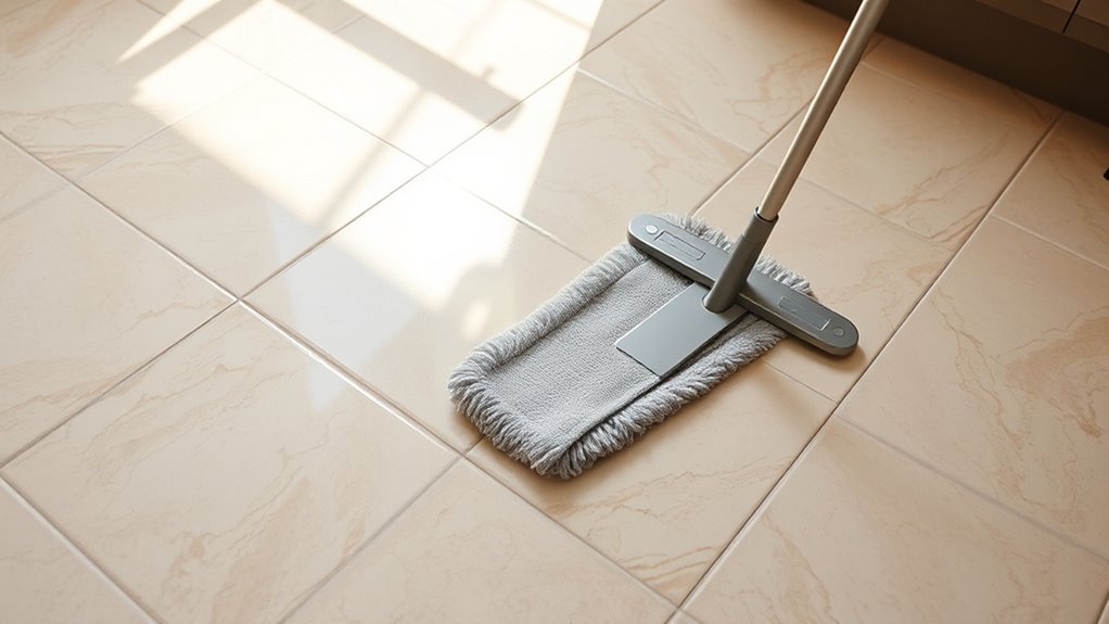 daily tile grout maintenance