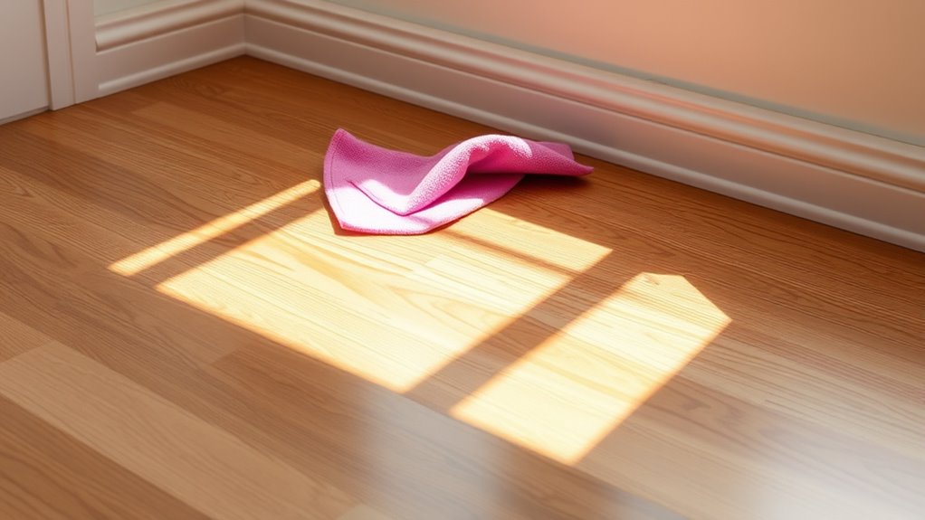 damp sock for precise cleaning
