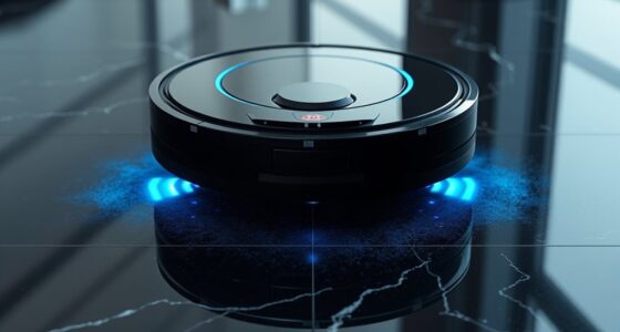 dark floor sensor cleaning