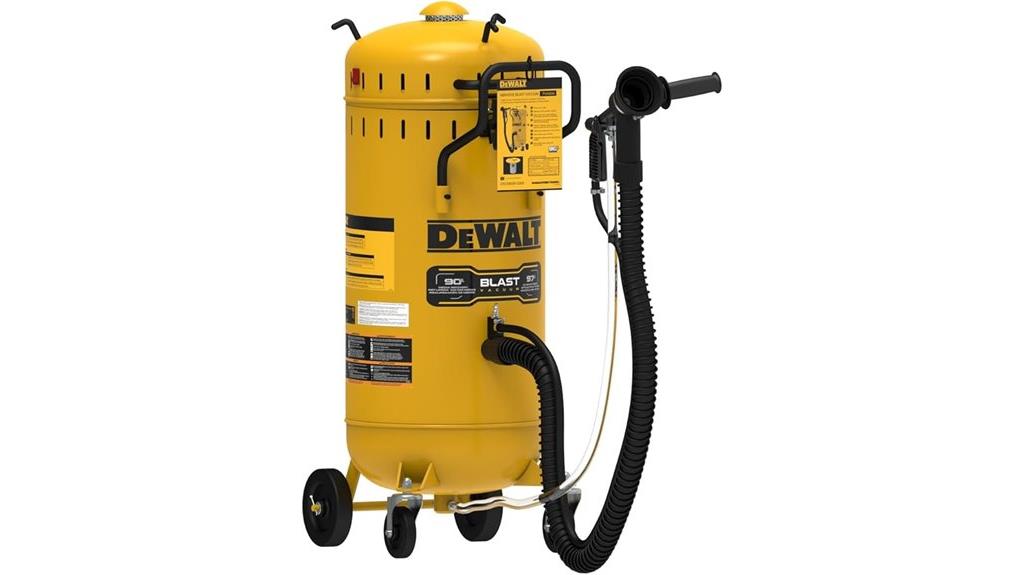 dewalt sandblasting vacuum system