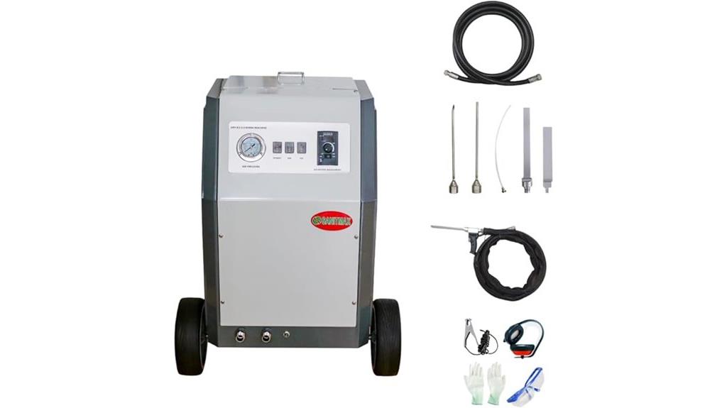 dry ice blasting machine