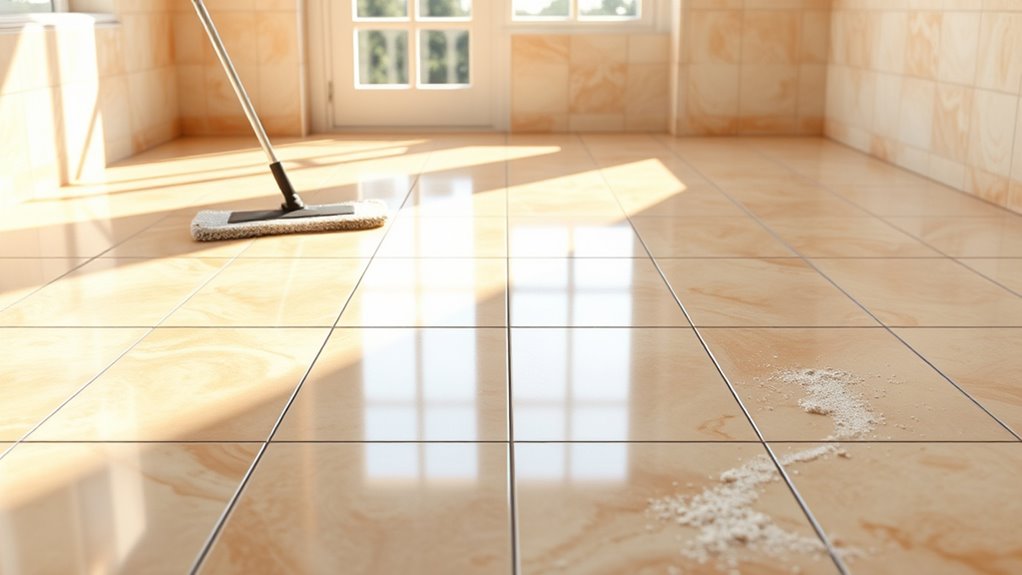 dry or damp mopping