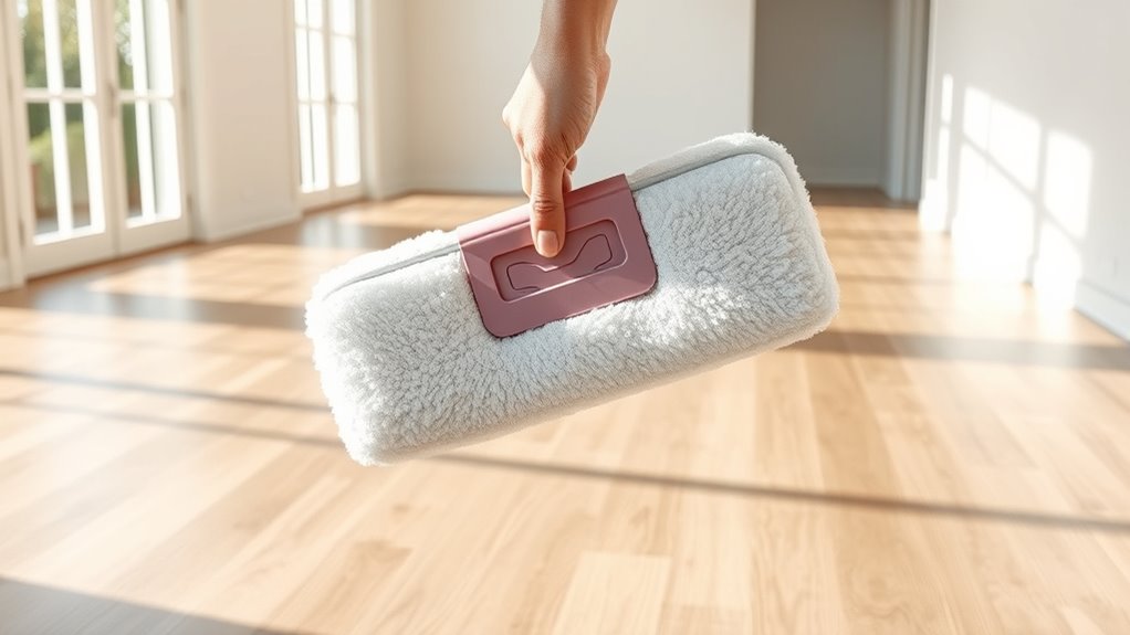 dry versus damp cleaning