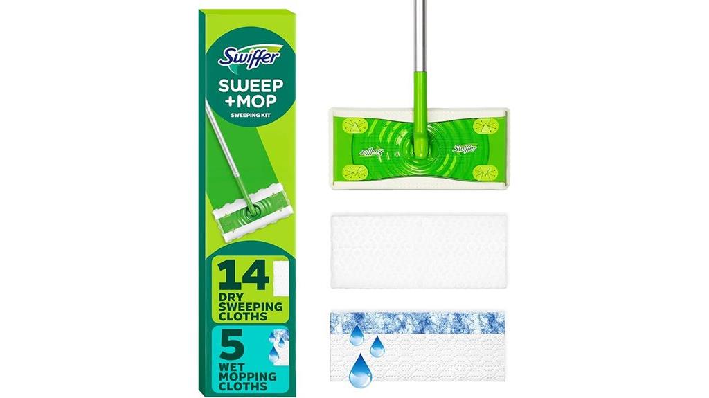dual purpose floor cleaning kit
