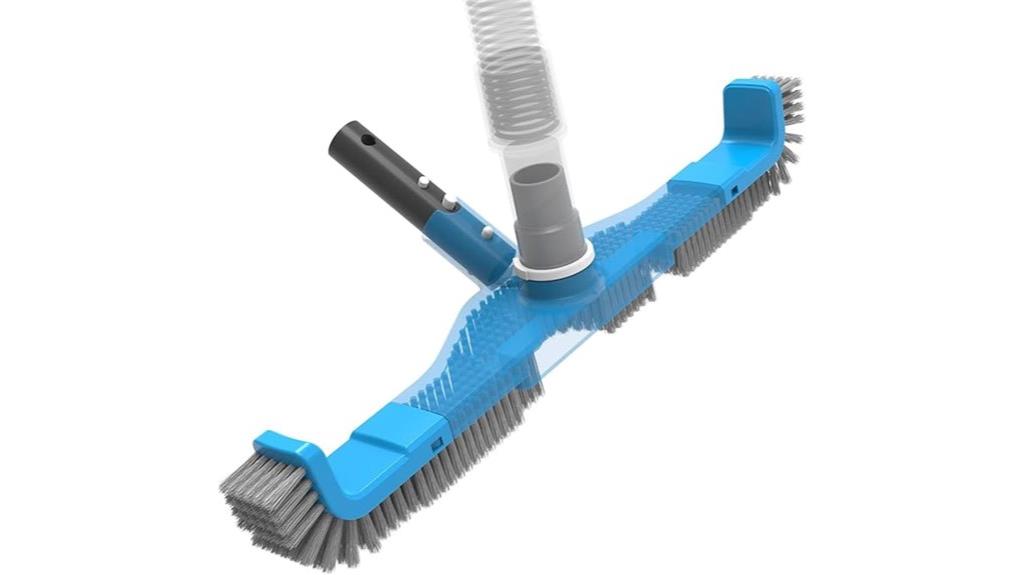 dual purpose pool vacuum head