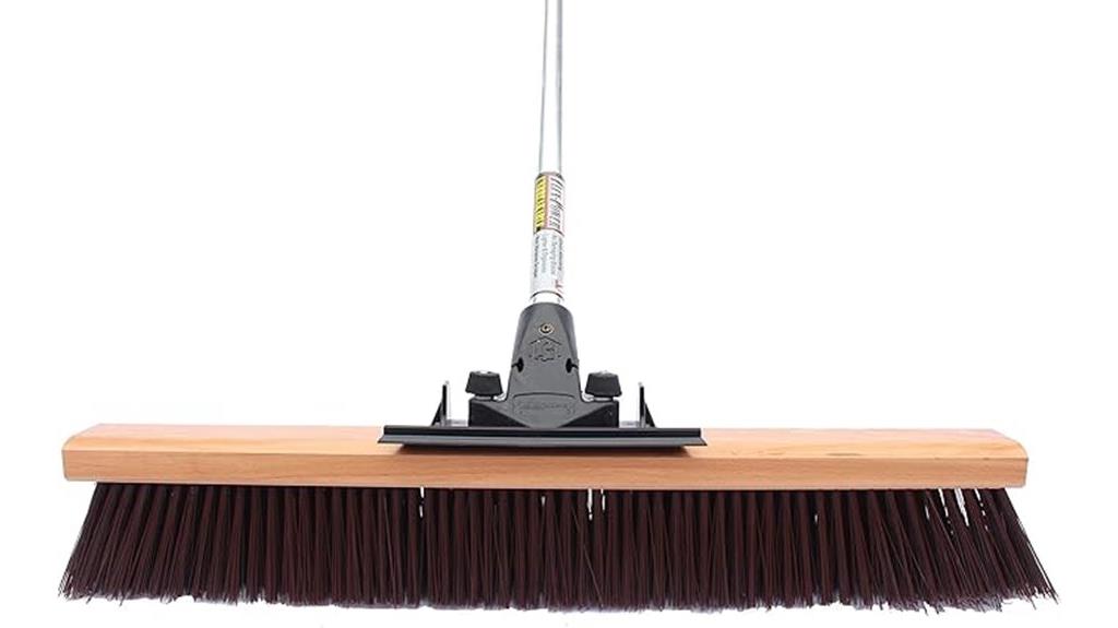 durable 24 inch push broom
