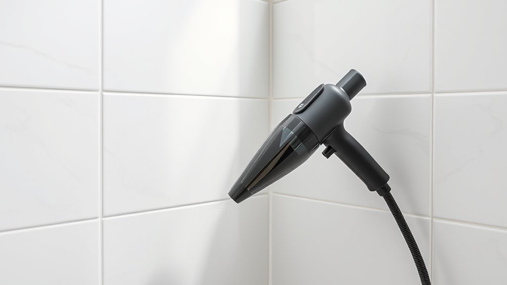 dust reduction on grout