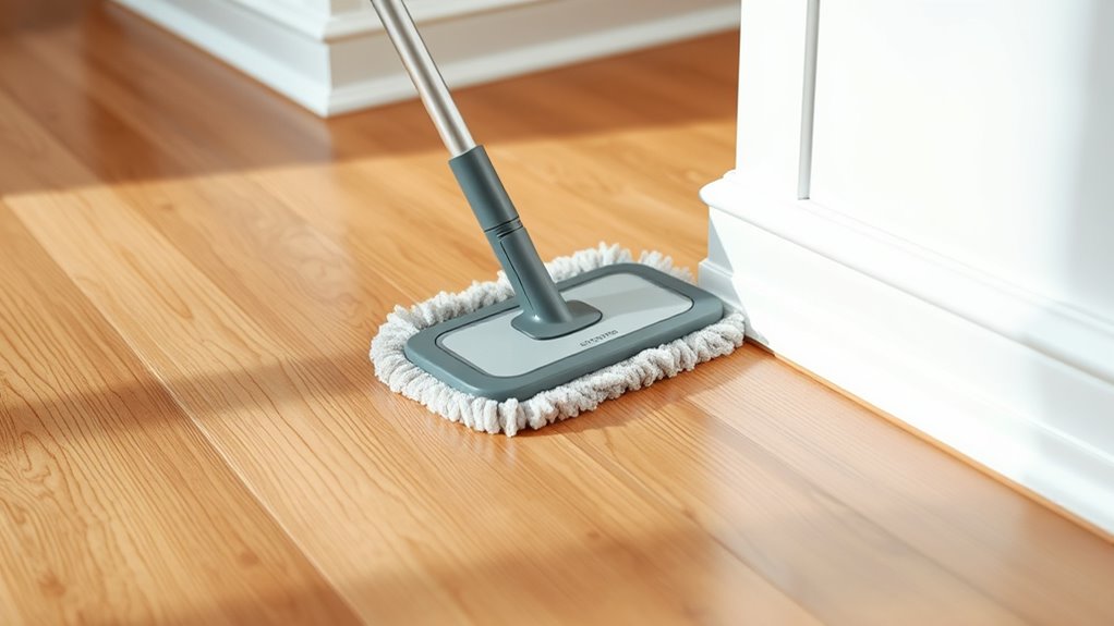 edge cleaning with narrow tools