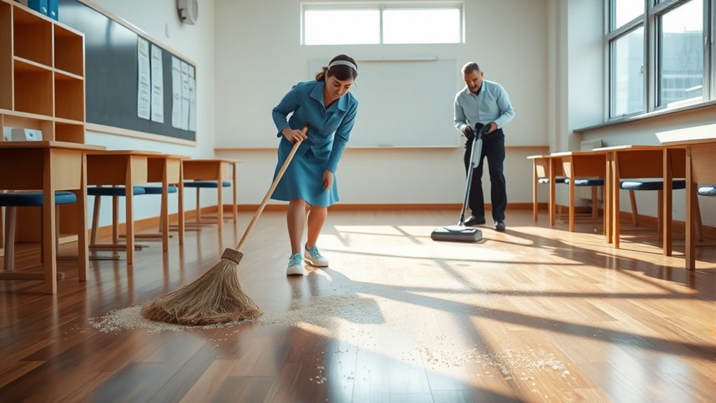 effective classroom dust management