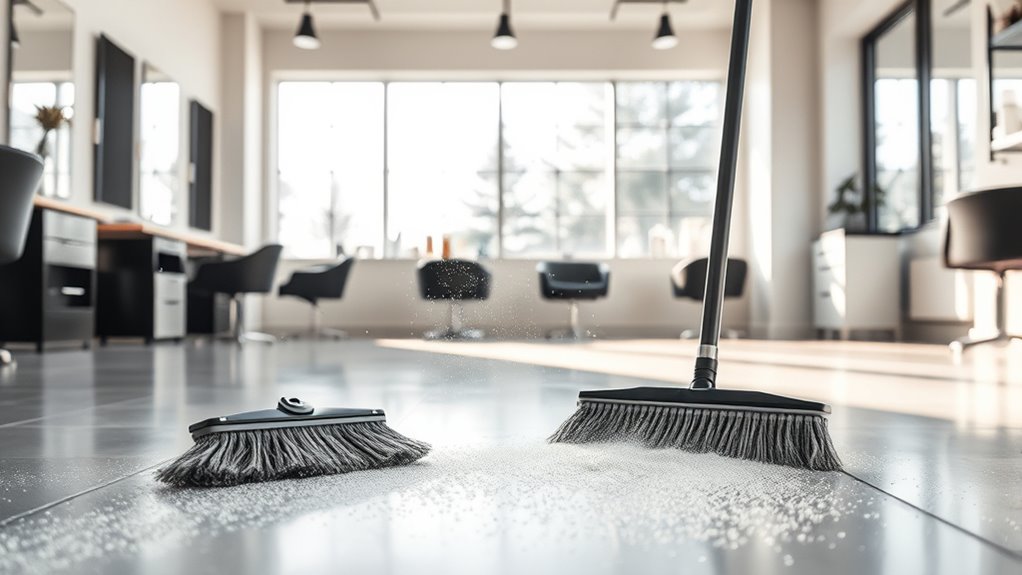 effective salon dust control