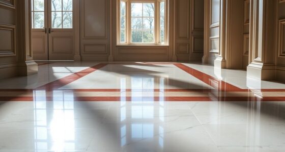 effective salon floor crossings