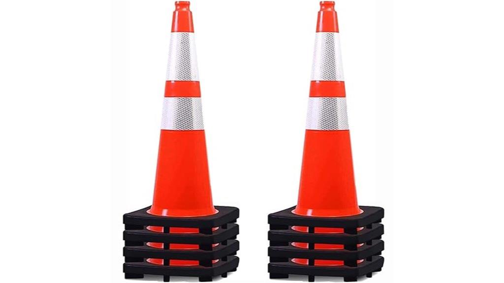 eight pack traffic cones