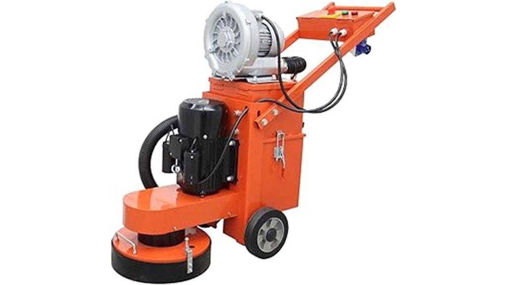 electric 4kw floor grinder