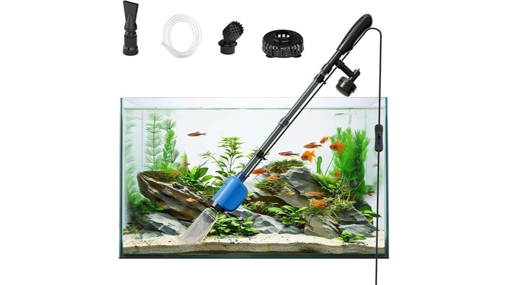 electric aquarium gravel cleaner