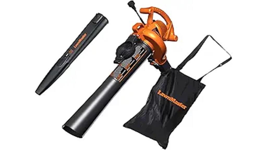 electric blower vacuum mulcher