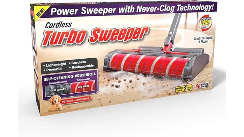 electric broom cleaning tool