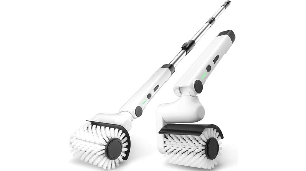 electric cleaning brush handle