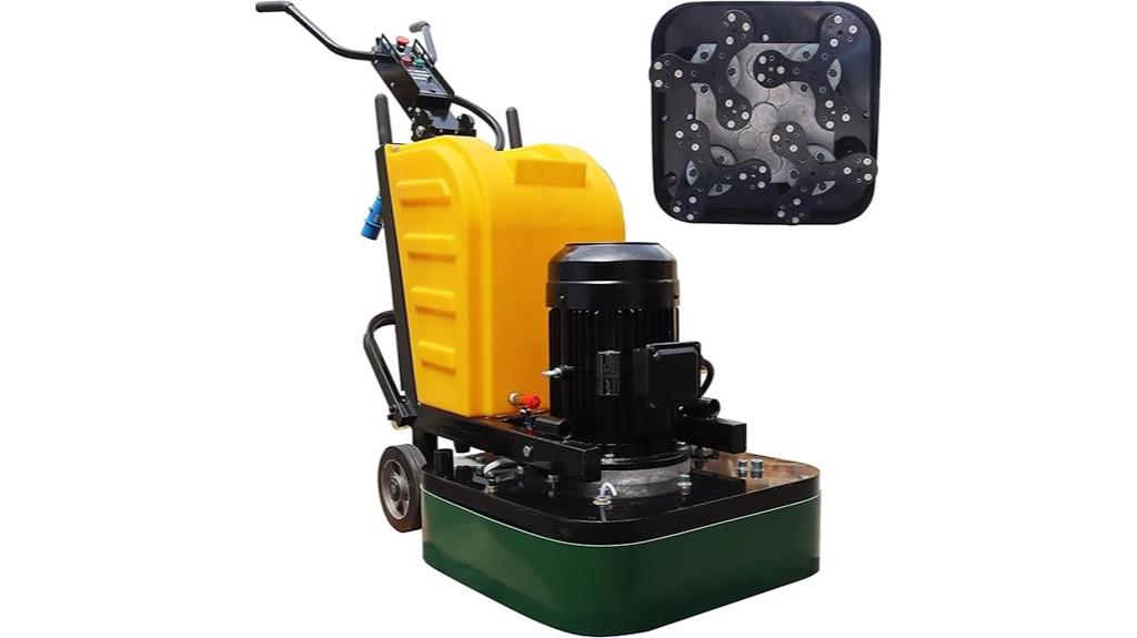 electric concrete floor grinder