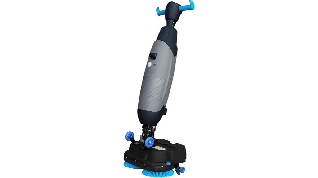 electric floor scrubber