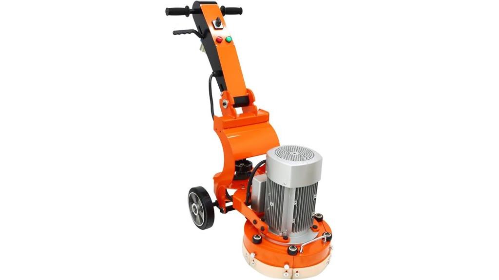 electric foldable floor grinder