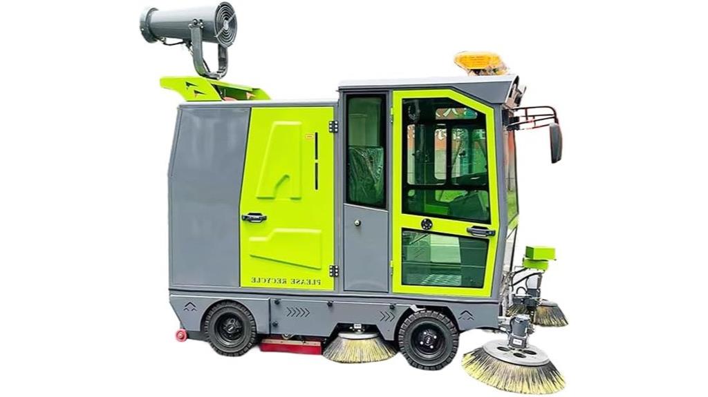 electric industrial sweeper
