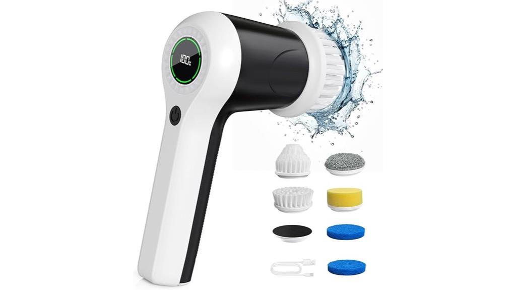 electric scrubber with heads