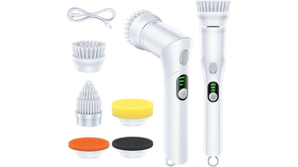 electric spin scrubber