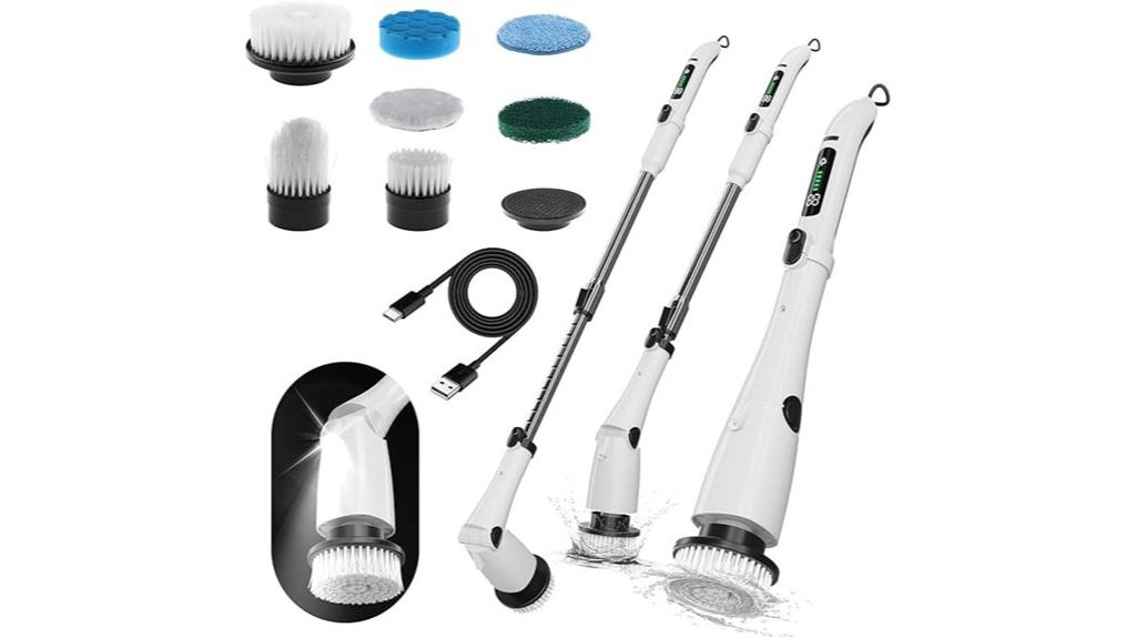 electric spin scrubber replacement heads