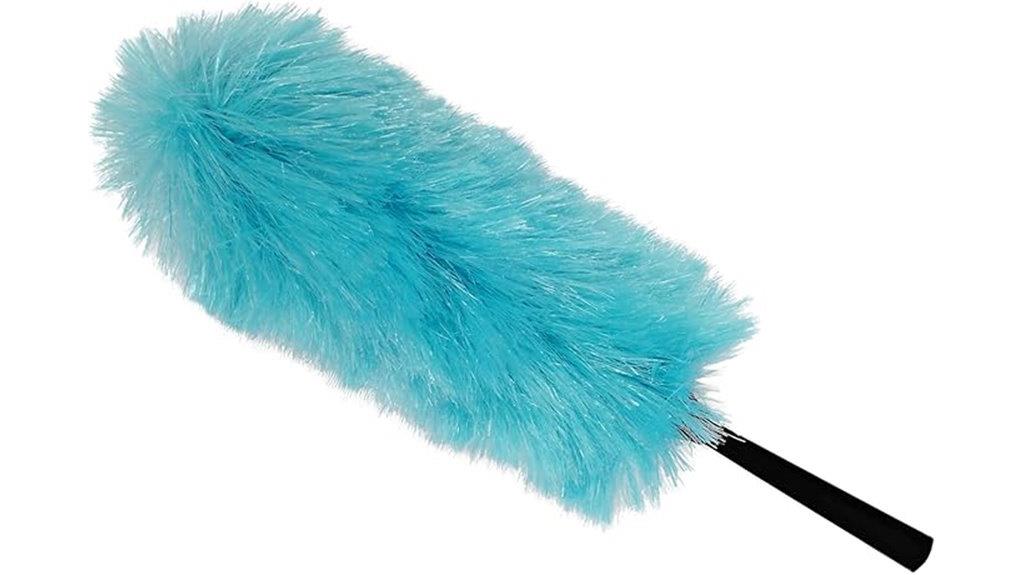 electrostatic dusting wand for cleaning