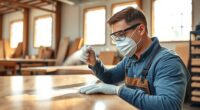 engineered wood dust management