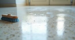 epoxy floor scrubber errors