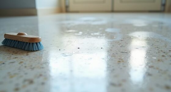 epoxy floor scrubber errors