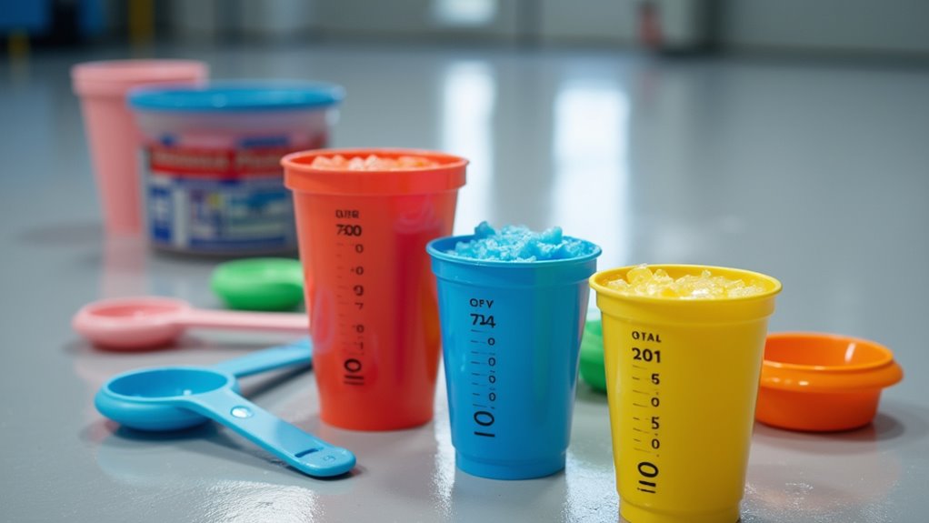 epoxy mix ratios guide