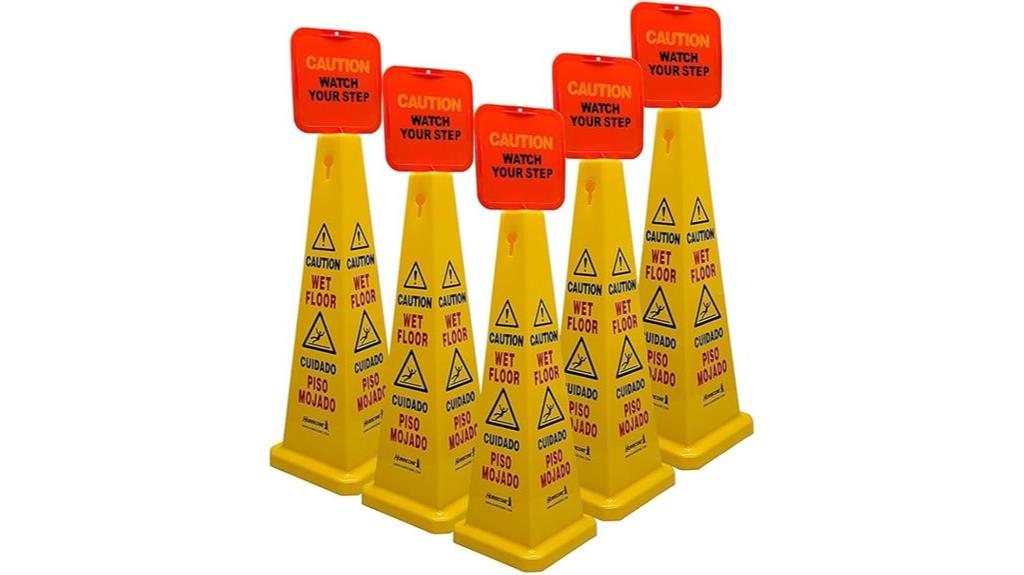 five cone safety pack