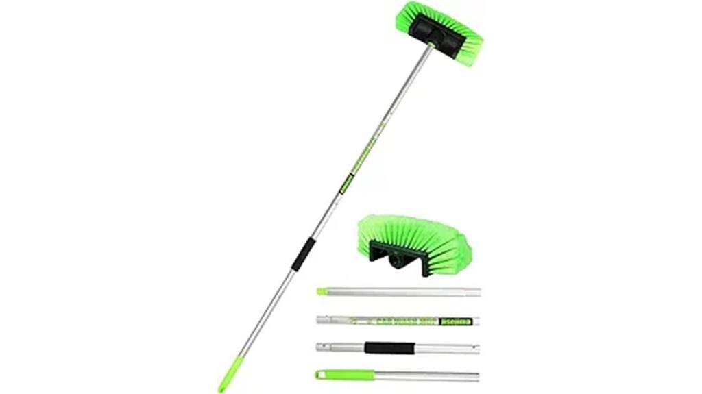 five sided brush with handle
