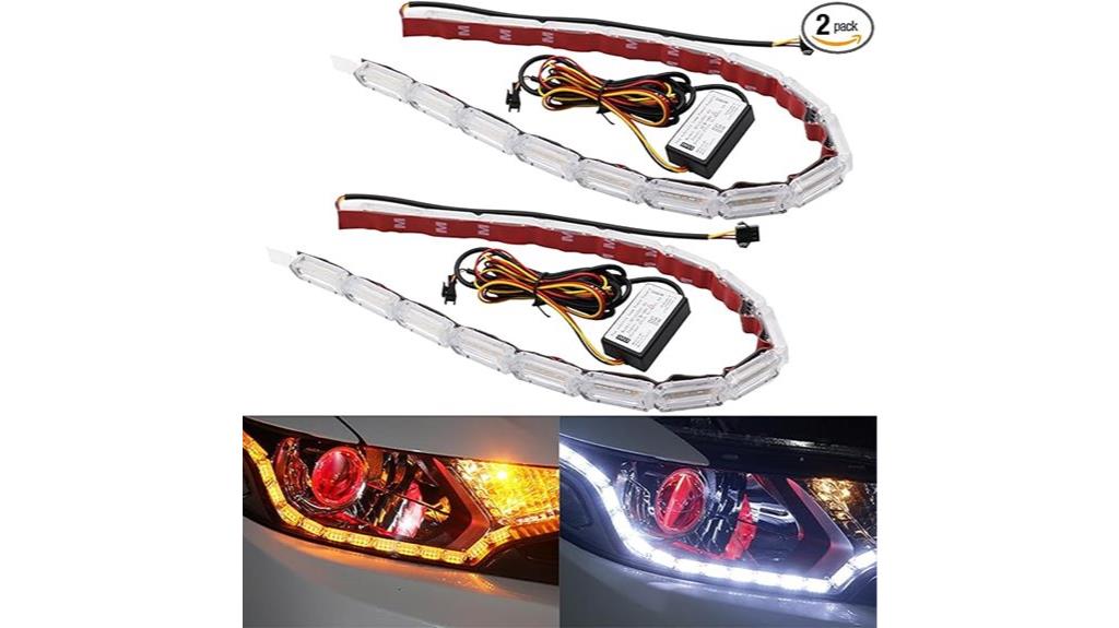 flexible led drl strips