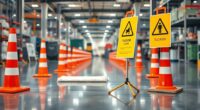 floor safety signage selection