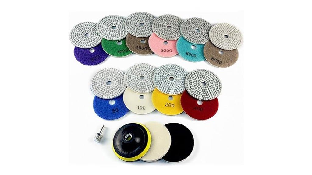 four inch diamond polishing kit