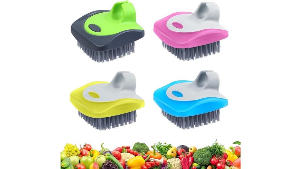 four piece scrubber set
