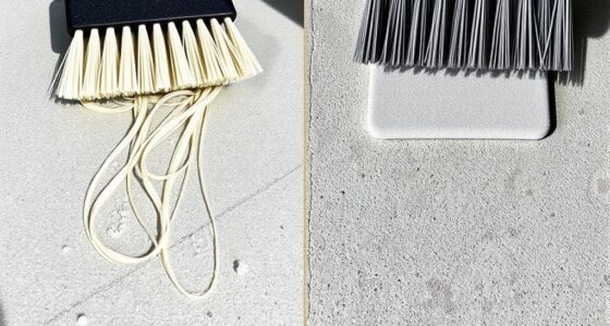 garage floor cleaning brush types