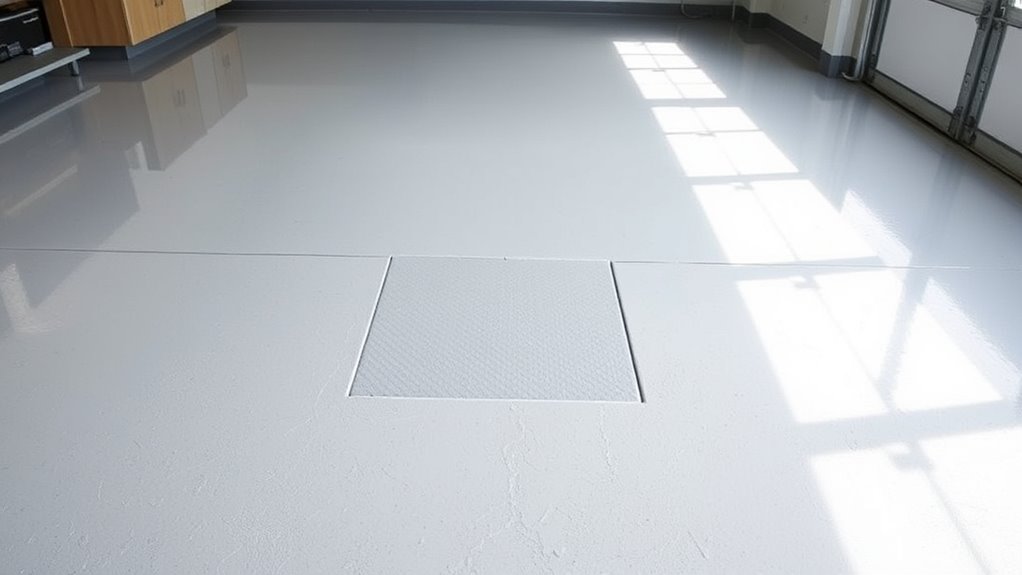 garage floor crack repair