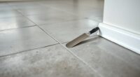 garage floor edge finishing