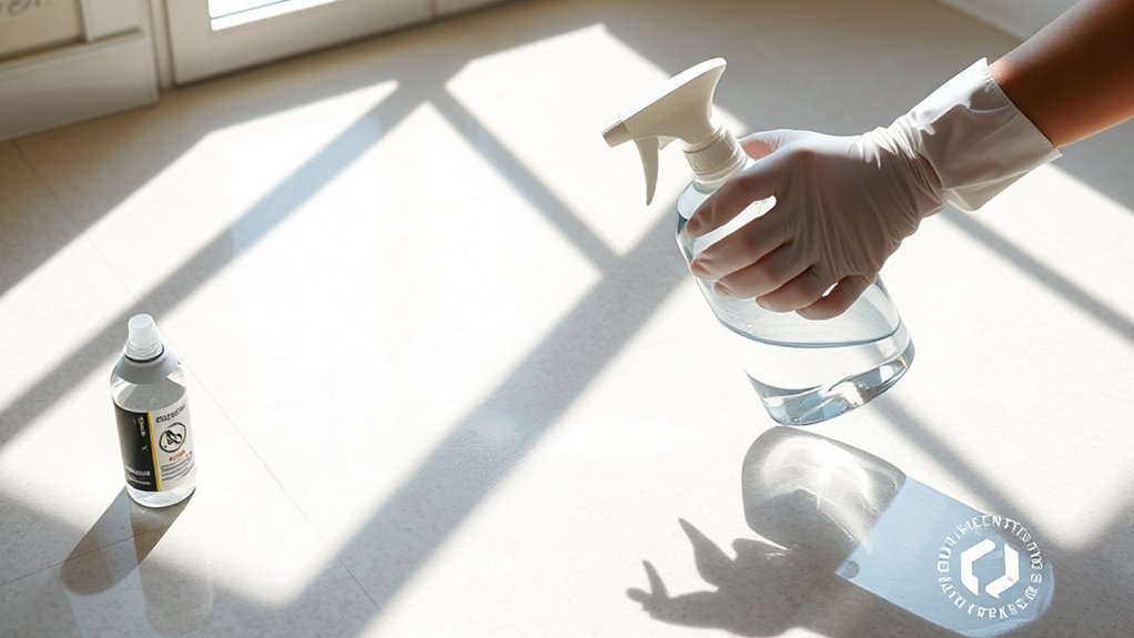 gentle cleaning prevents mold