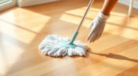 gentle cork floor cleaning