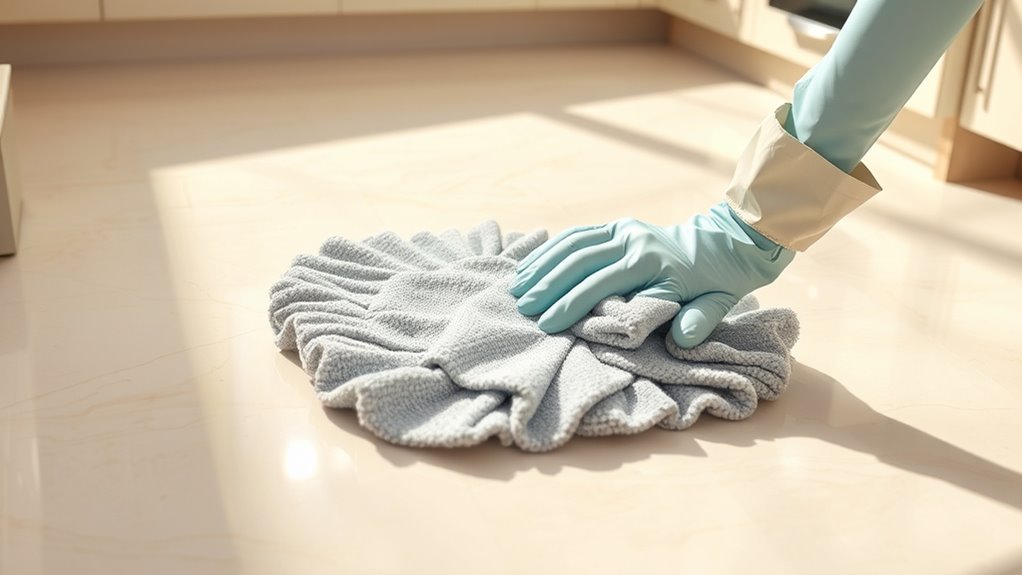 gentle deep linoleum cleaning