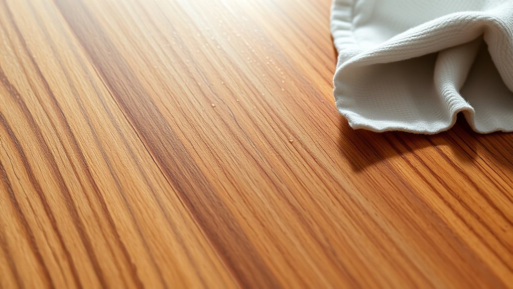 gentle engineered wood cleaning
